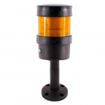 Светосигнальная колонна TL70-220-Y-55, d=70мм, 220V, IP65, (желтый) - Инстин