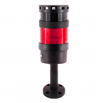 Светосигнальная колонна TL70B-220-R-55, d=70мм, 220V, зуммер, IP40, (красный) - Инстин
