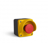 Пост кнопочный металлический с аварийной кнопкой (1НO), M1C100E40 - Инстин