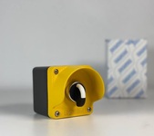 Пост кнопочный металлический с переключателем 0-1 с фиксацией (1НО), M1C100S20 - Инстин