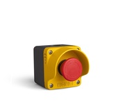 Пост кнопочный металлический с аварийной кнопкой (2НО), M1C101E40 - Инстин