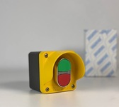 Пост кнопочный металлический с двойной кнопкой (1НО+1НЗ), M1C102K20KY - Инстин