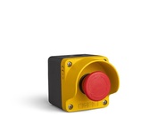 Пост кнопочный металлический с аварийной кнопкой (1НЗ), M1C200E40 - Инстин