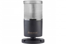 Одноцветная светодиодная колонна, мигающая или постоянного свечения с зуммером, 24V/AC, цвет красный - Инстин