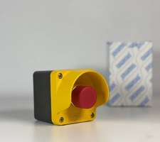 Пост кнопочный металлический с аварийной кнопкой (1НО+1НЗ), M1C102EK30 - Инстин