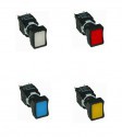 Кнопки прямоугольные серии D,  (16 мм, IP20) EMAS  - Инстин